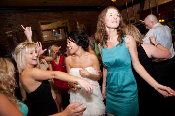 We love seeing those pearly-whites as you dance away to your favorite selections of party music.